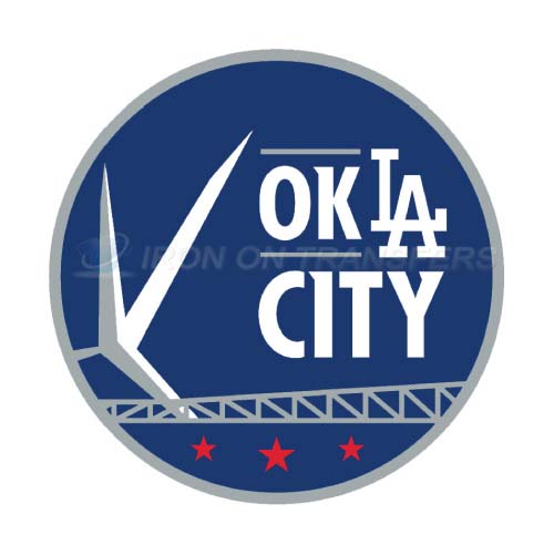 Oklahoma City Dodgers Iron-on Stickers (Heat Transfers)NO.8203